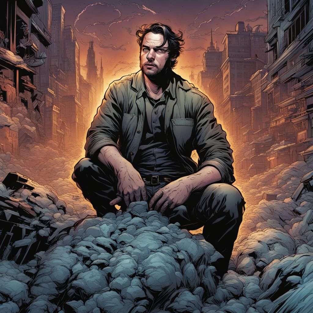 Comic Book Art: Sadist Illustration