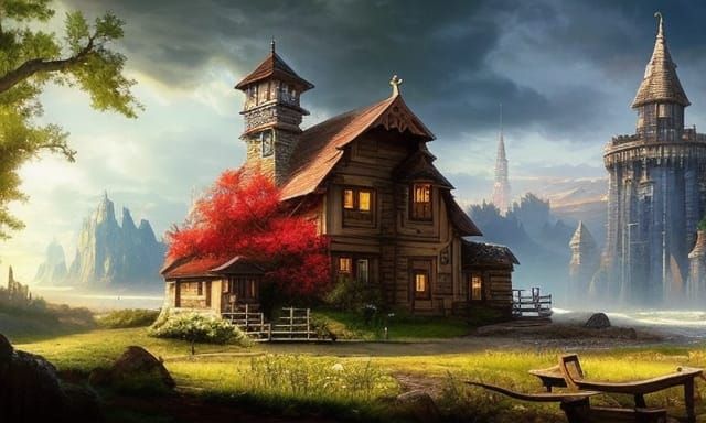 Medieval cottagecore aesthetic