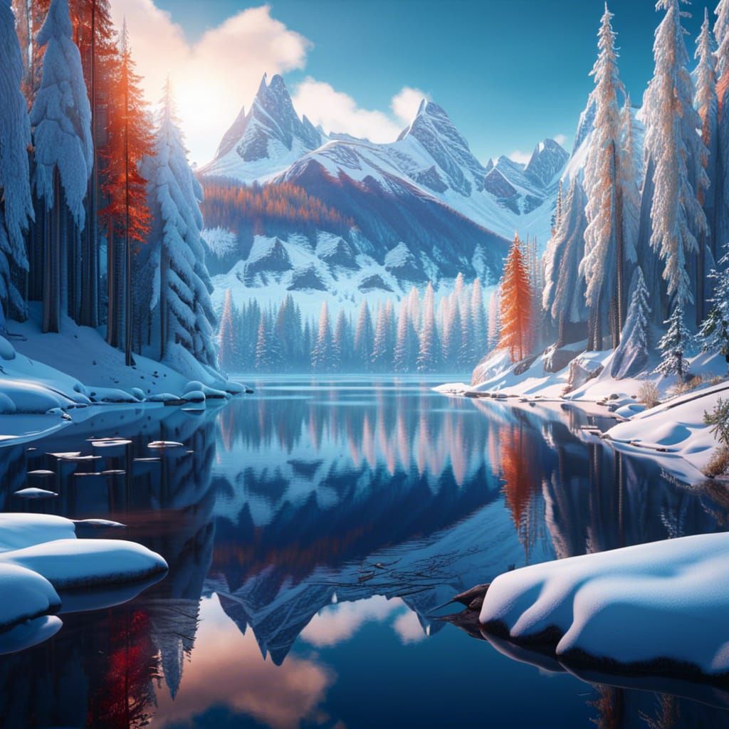 Snowy landscape