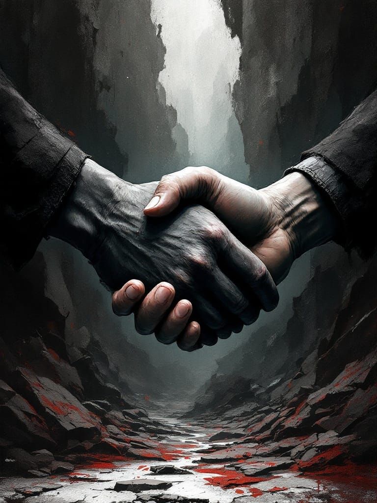 United Hands Against a Broken World