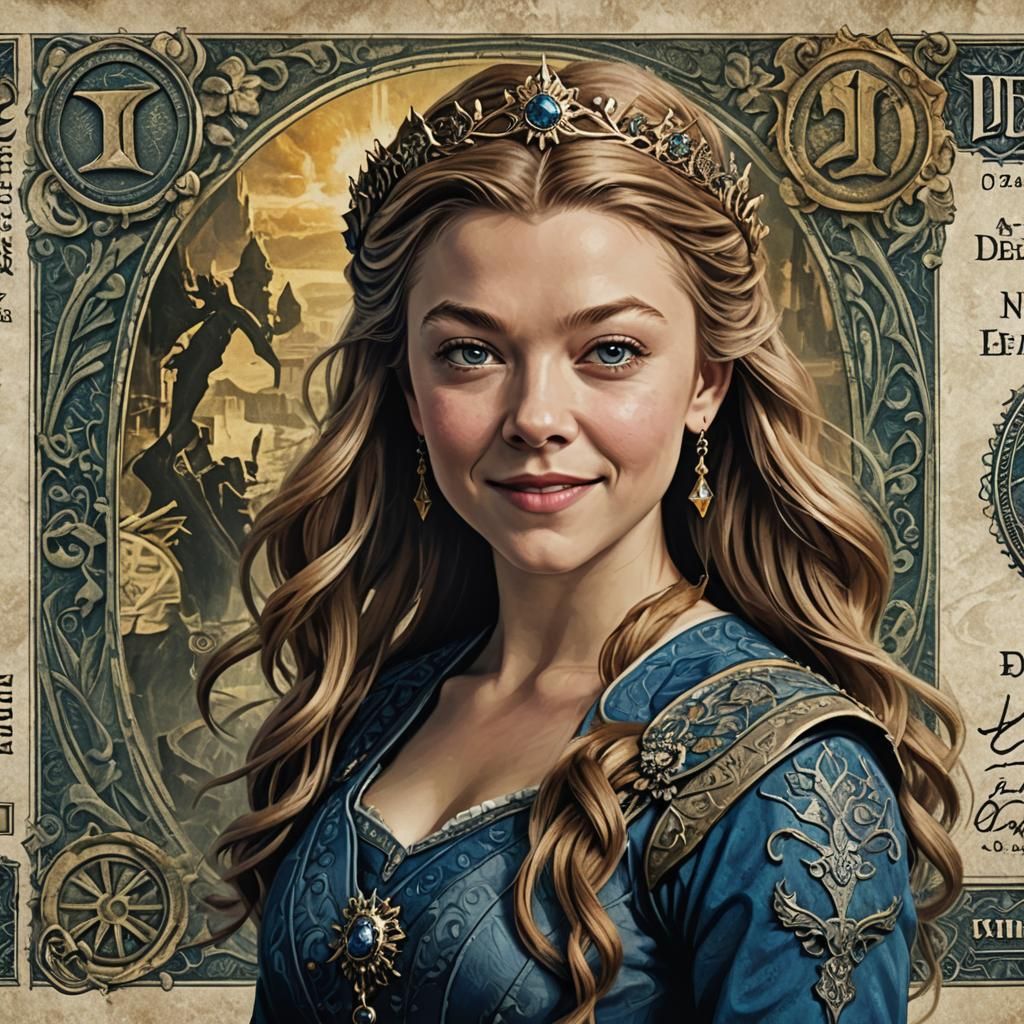 Natalie Dormer as Margaery Tyrell: Movie Poster Art