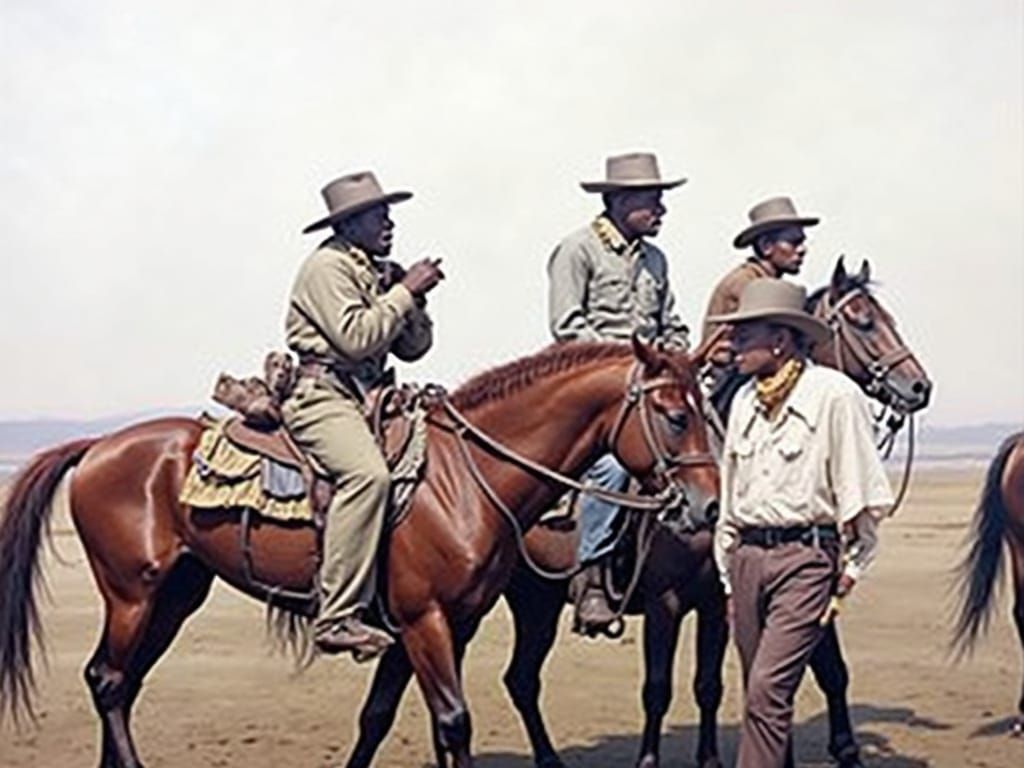 Black Cowboys in the Old West: A Regionalist Painting