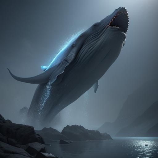 Epic 3D Blue Whale Cinematic Render