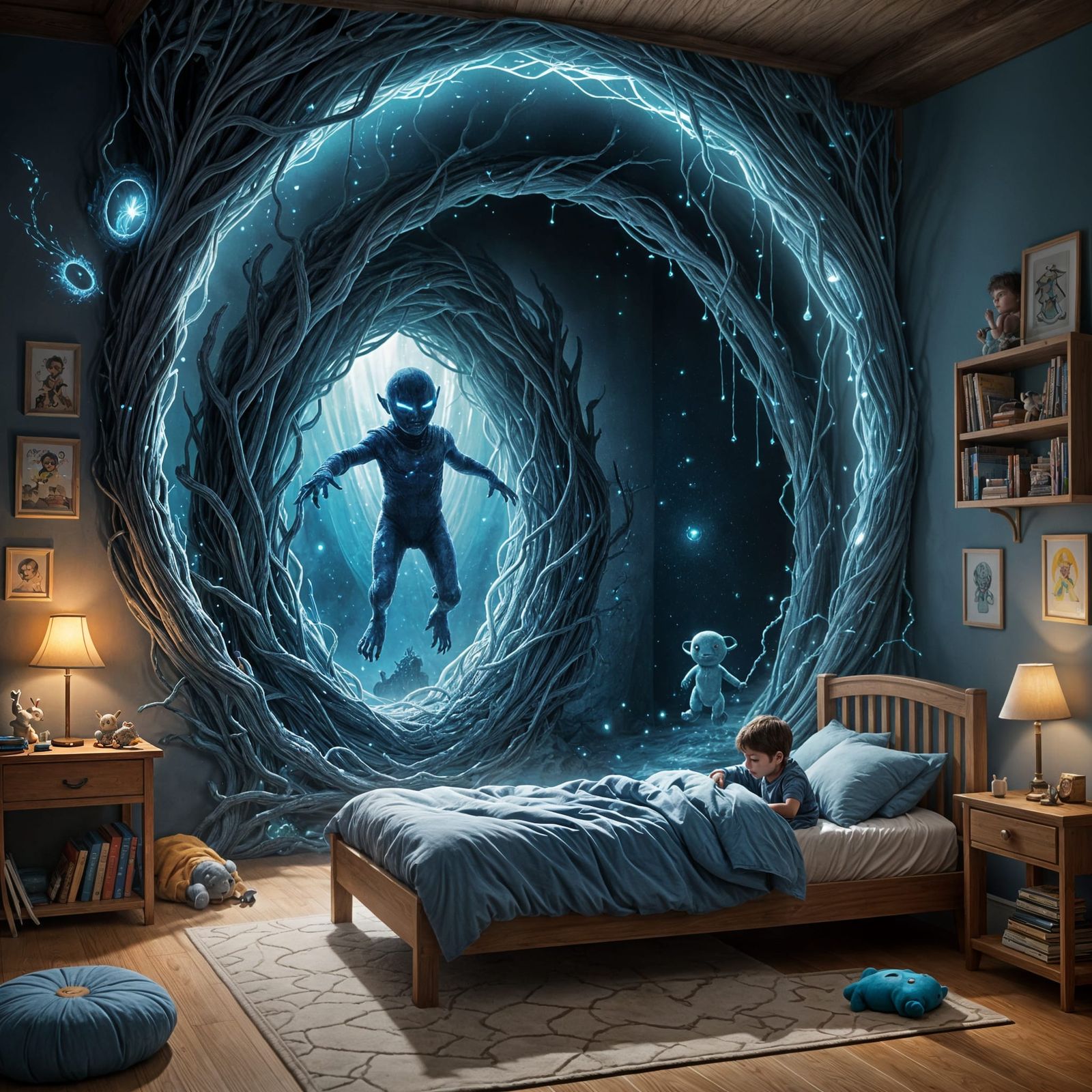 Dream Portal: Creature Enters Child's Room