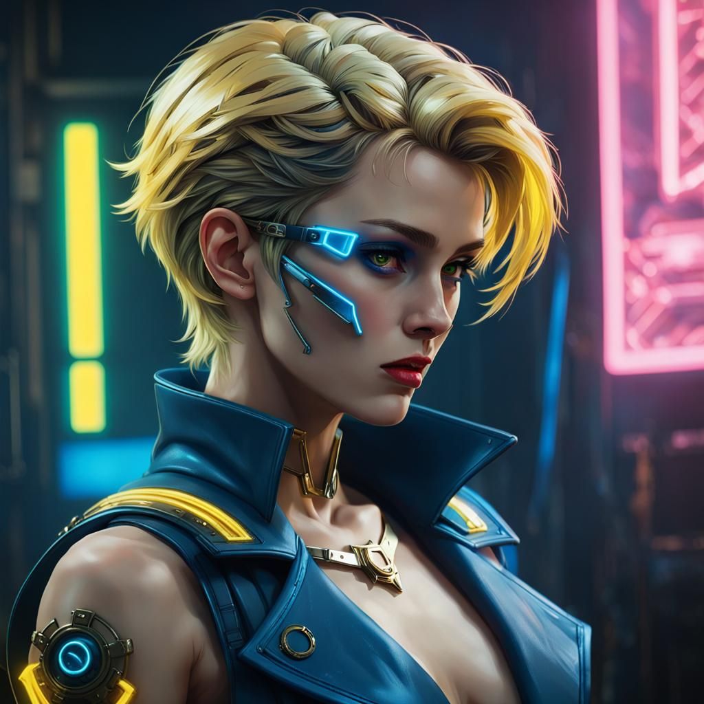Cyberpunk Sailor Uranus
