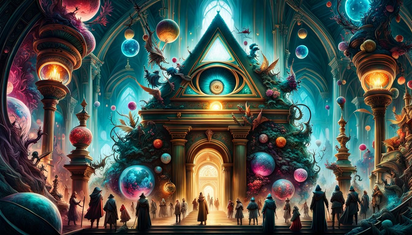 Illuminati: A Fantasycore Masterpiece in Unreal Engine