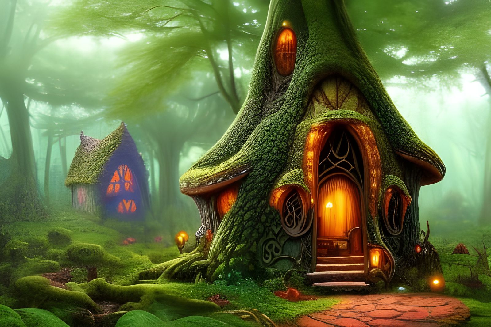 Little People's Houses in the Forest - 33