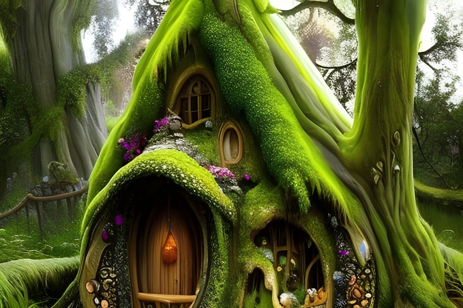 Little People's Houses in the Forest - 31