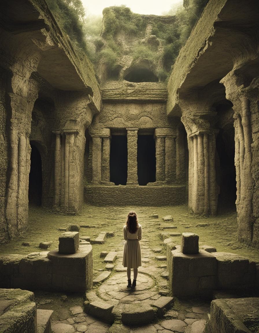 Pan's Labyrinth in Ancient Ruins