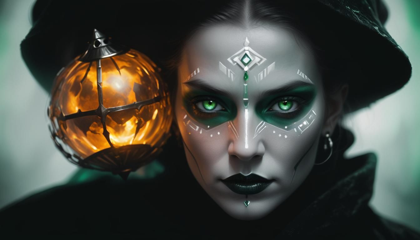 Dark Fantasy Portrait of a Sith Queen