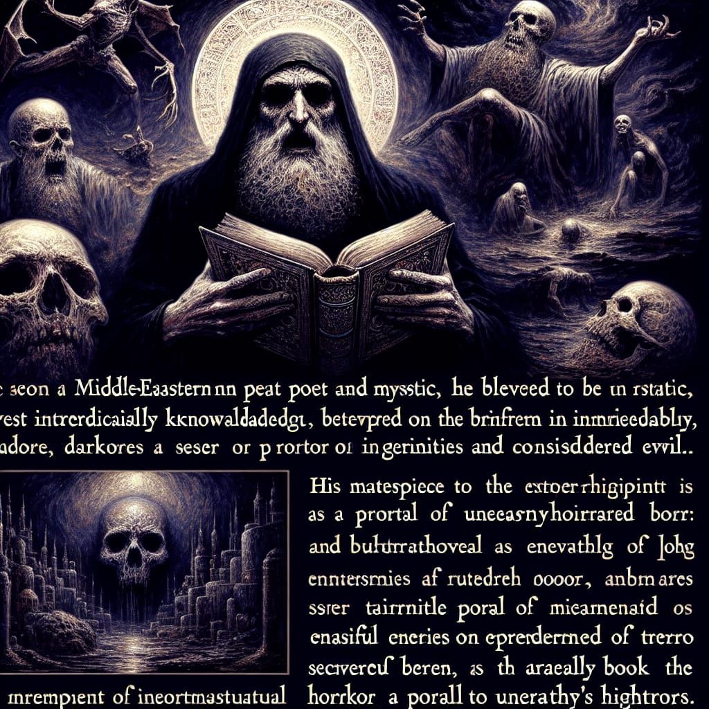 Abdul Alhazred: Lovecraftian Mad Poet of the Necronomicon