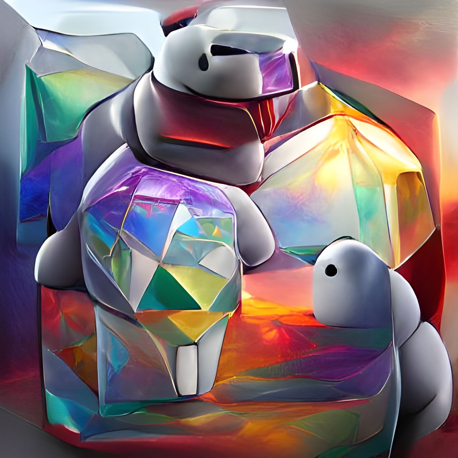 Cubist Diamond Baymax