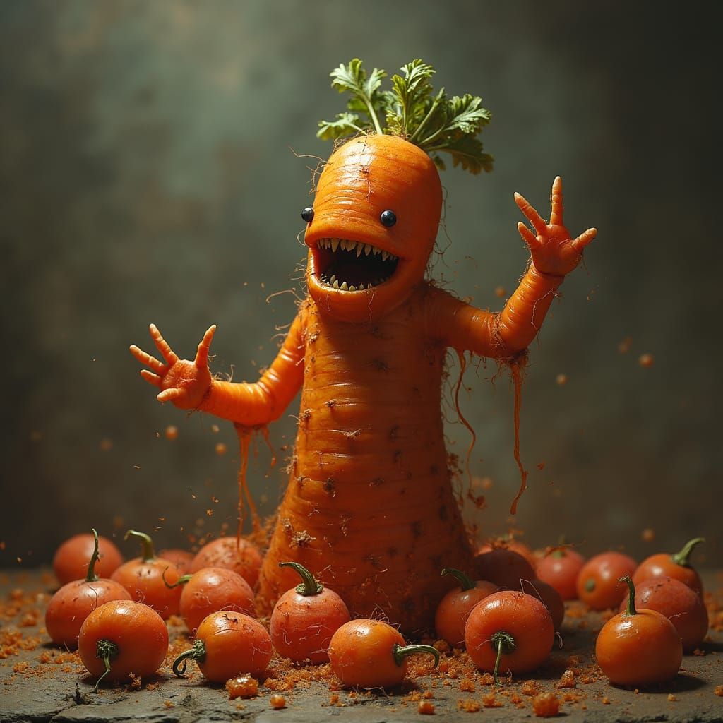 Carrot Will Blasphemy on all the Radishes