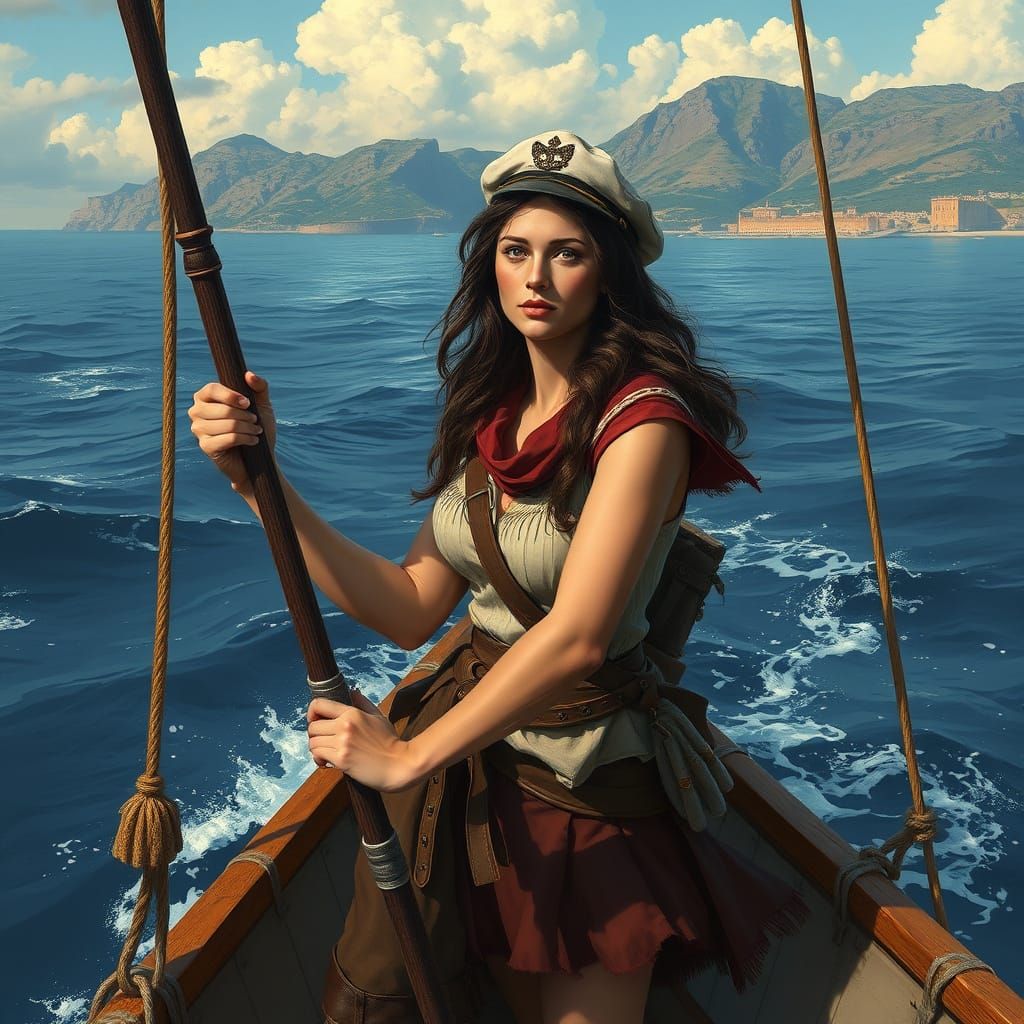 Fearless Explorer Navigates Mediterranean Seas with Brave Cr...