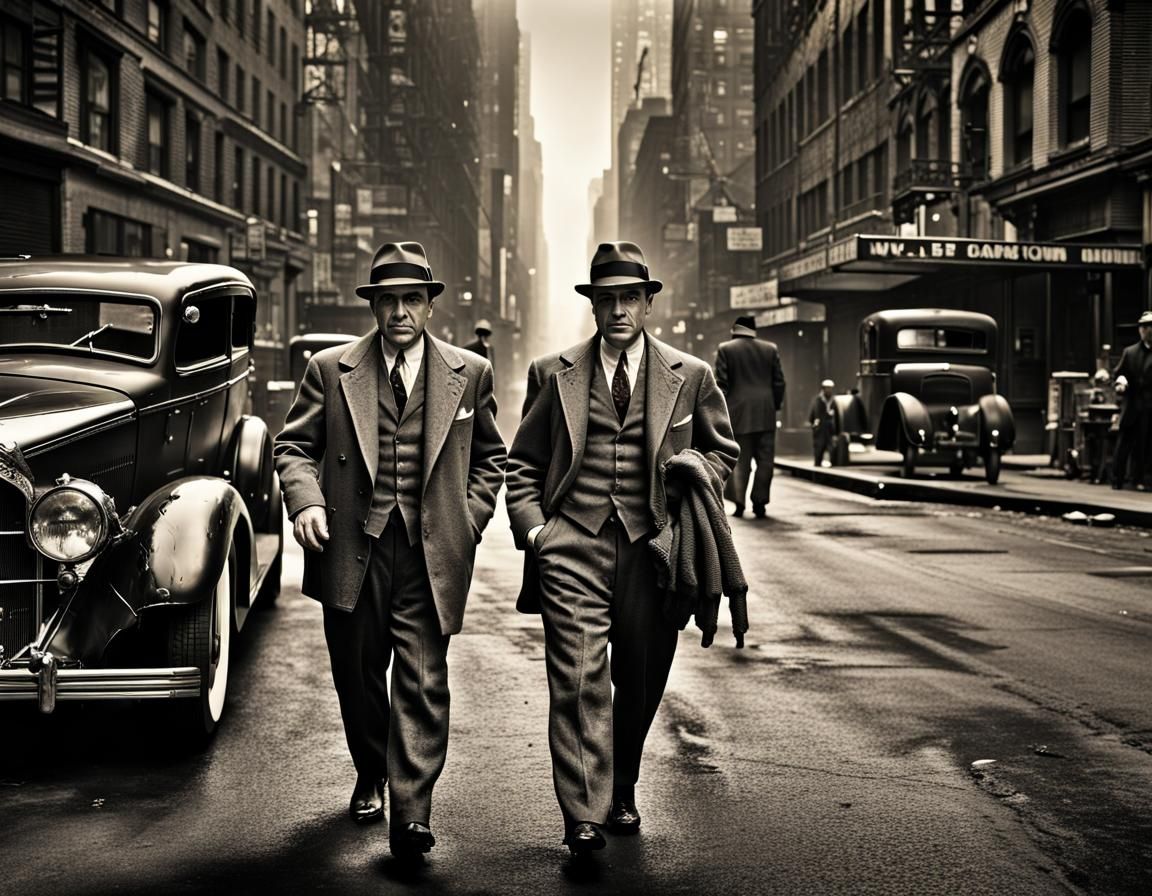 Al Capone and James Bond in New York