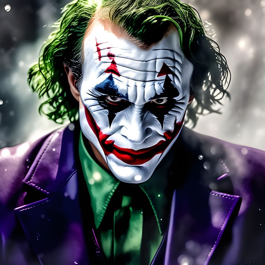 AI Generated Joker 2.0 Character Design