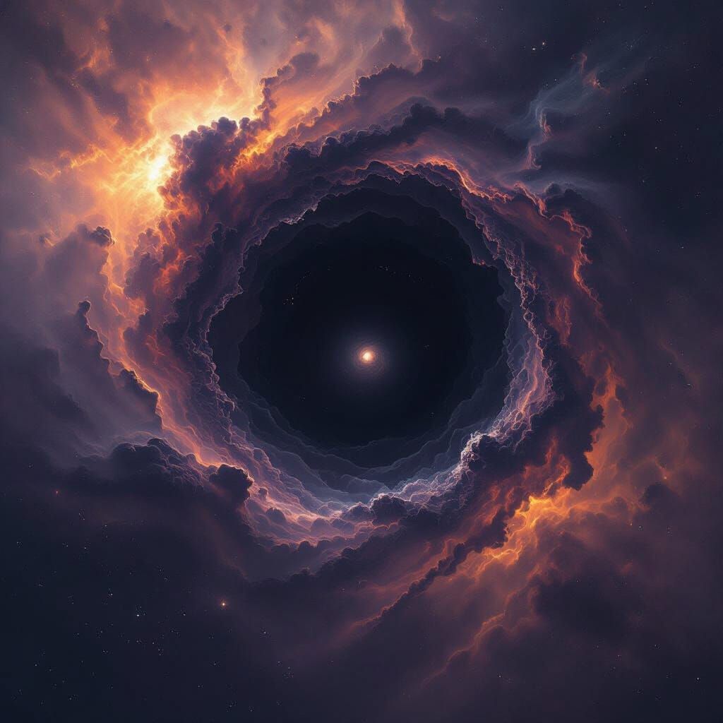 Ominous Cosmic Entity in Deep Space