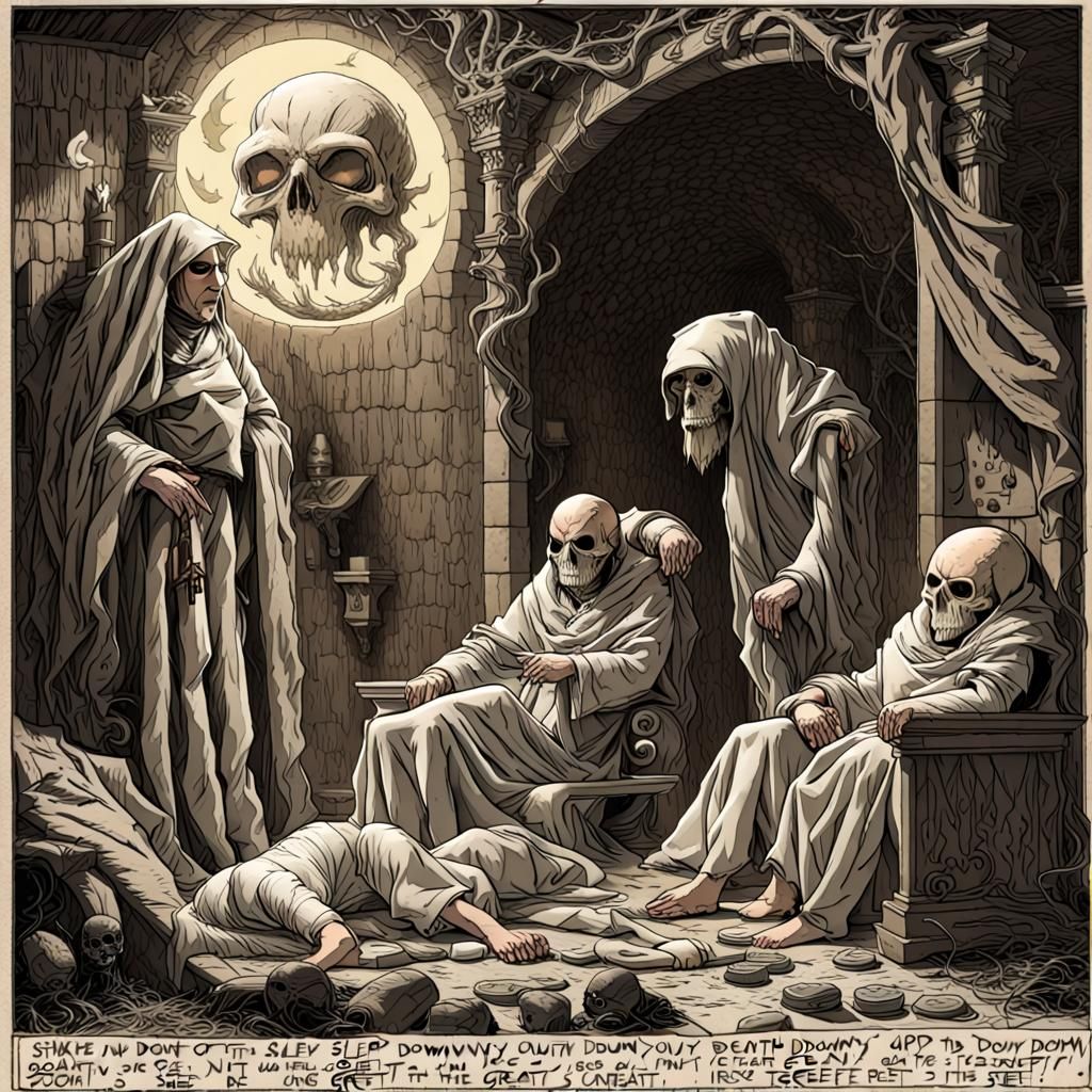 Shake off this downy sleep, death's counterfeit, and look on death itself! up, up, and see the great doom’s image!