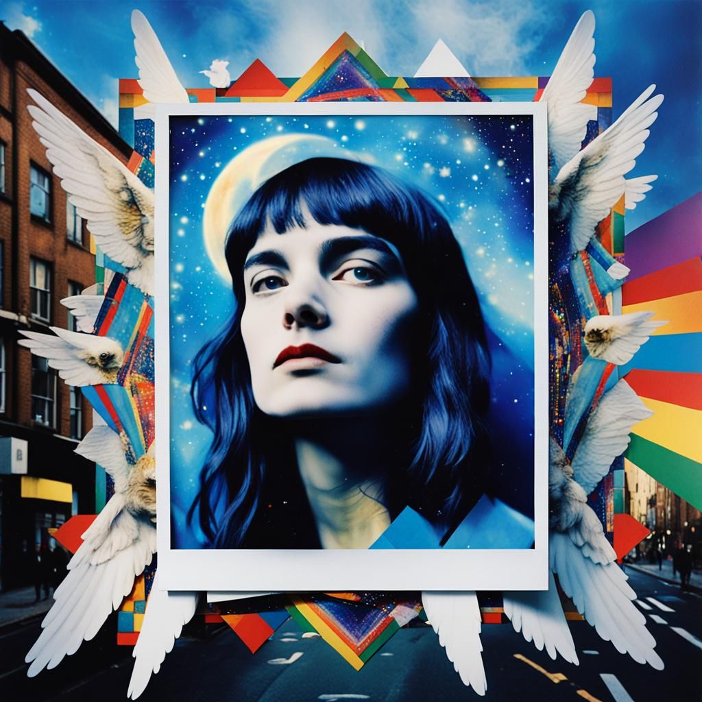 Celestial Advent Convergence in Hyper-Realistic Pop Art