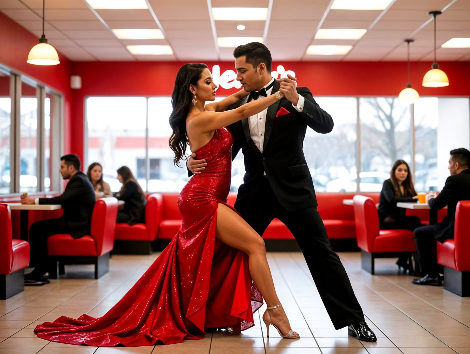 Excuse me, sir? This is a Wendy's.