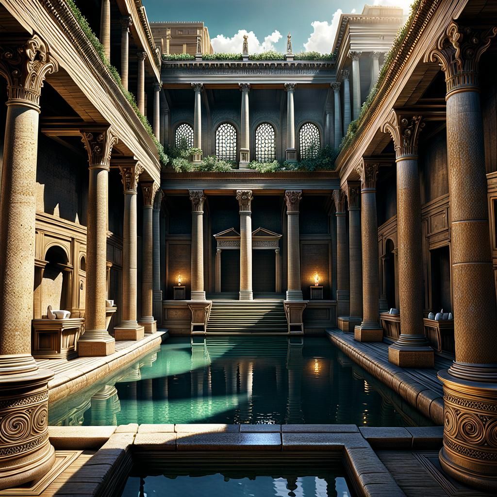 Ancient Roman Bath