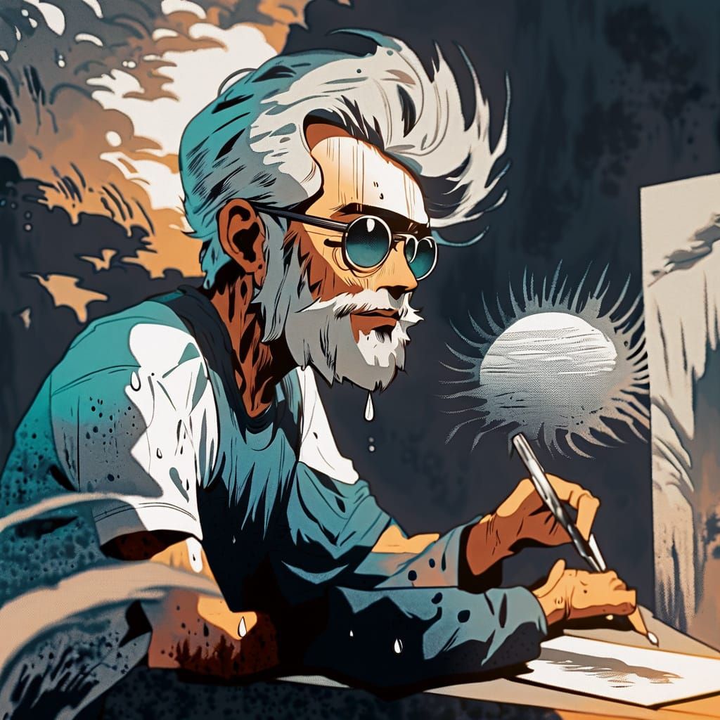 Family Search in Comic Gothic Horror Style