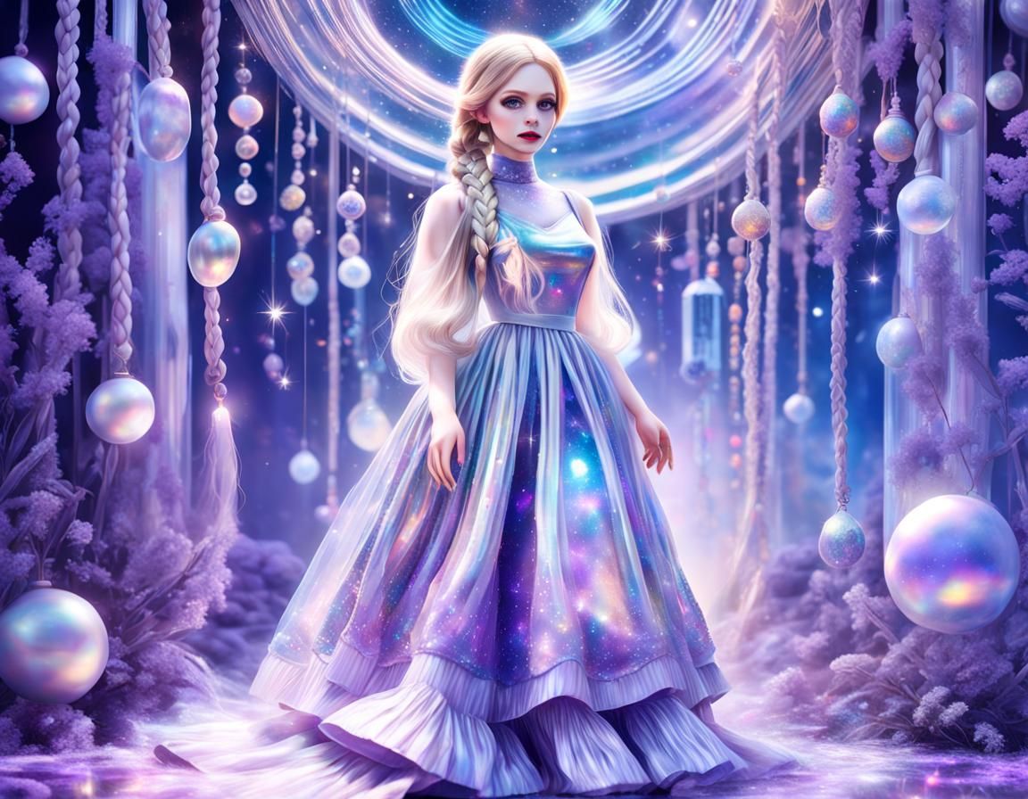 Surrounded by pearls