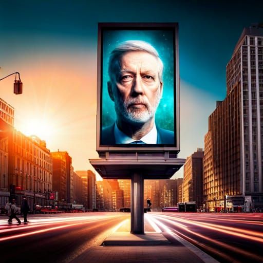 Hyperrealistic Billboard: How To Find Yourself