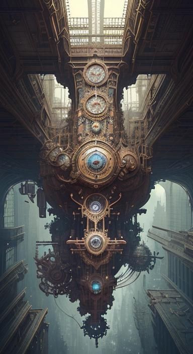 Steampunk City on Wheels: A Visionary Masterpiece