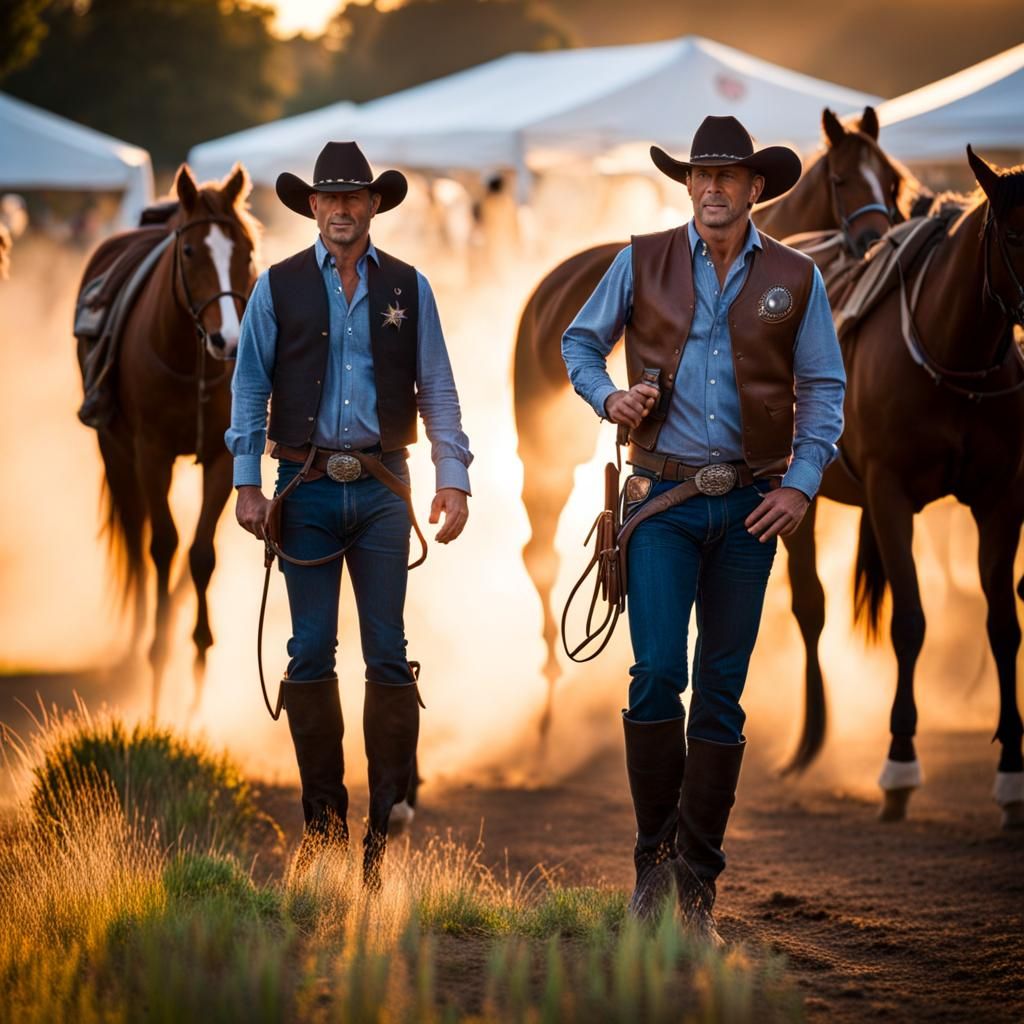 Cowboys and AI Companions: Professional Photography