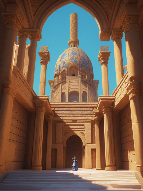 Majestic Anime City of Millo