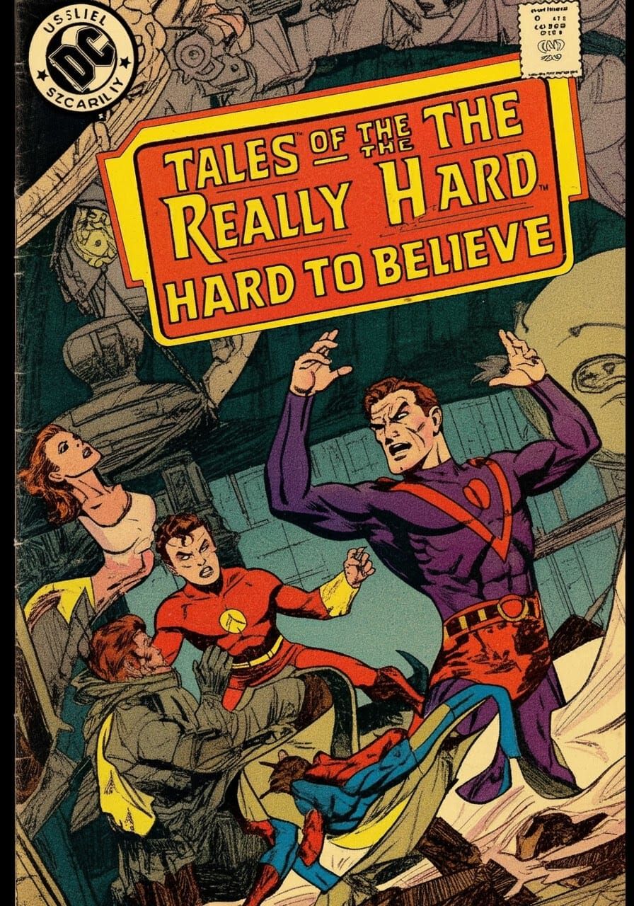 Comic Book Cover Art: Tales of the Unbelievable