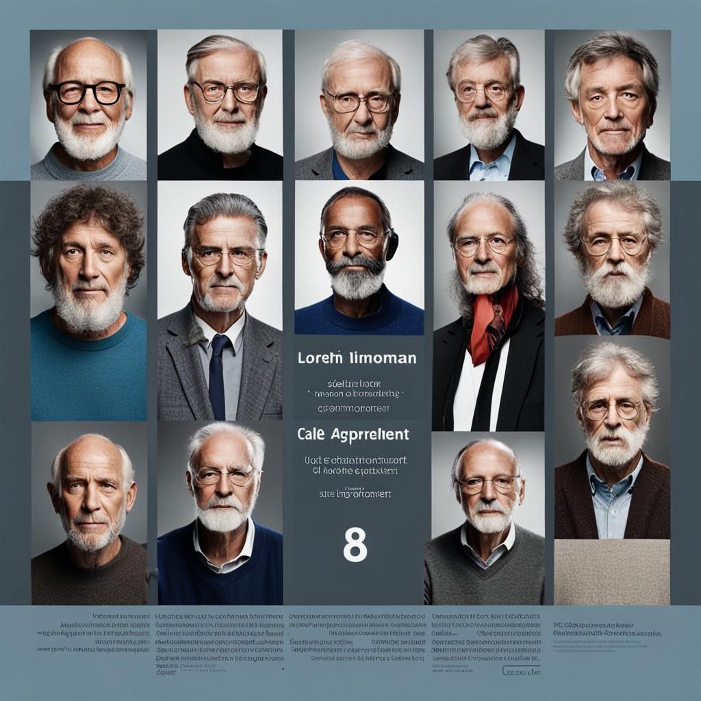 Seniors Learning Computers: Professional Portrait Photograph...