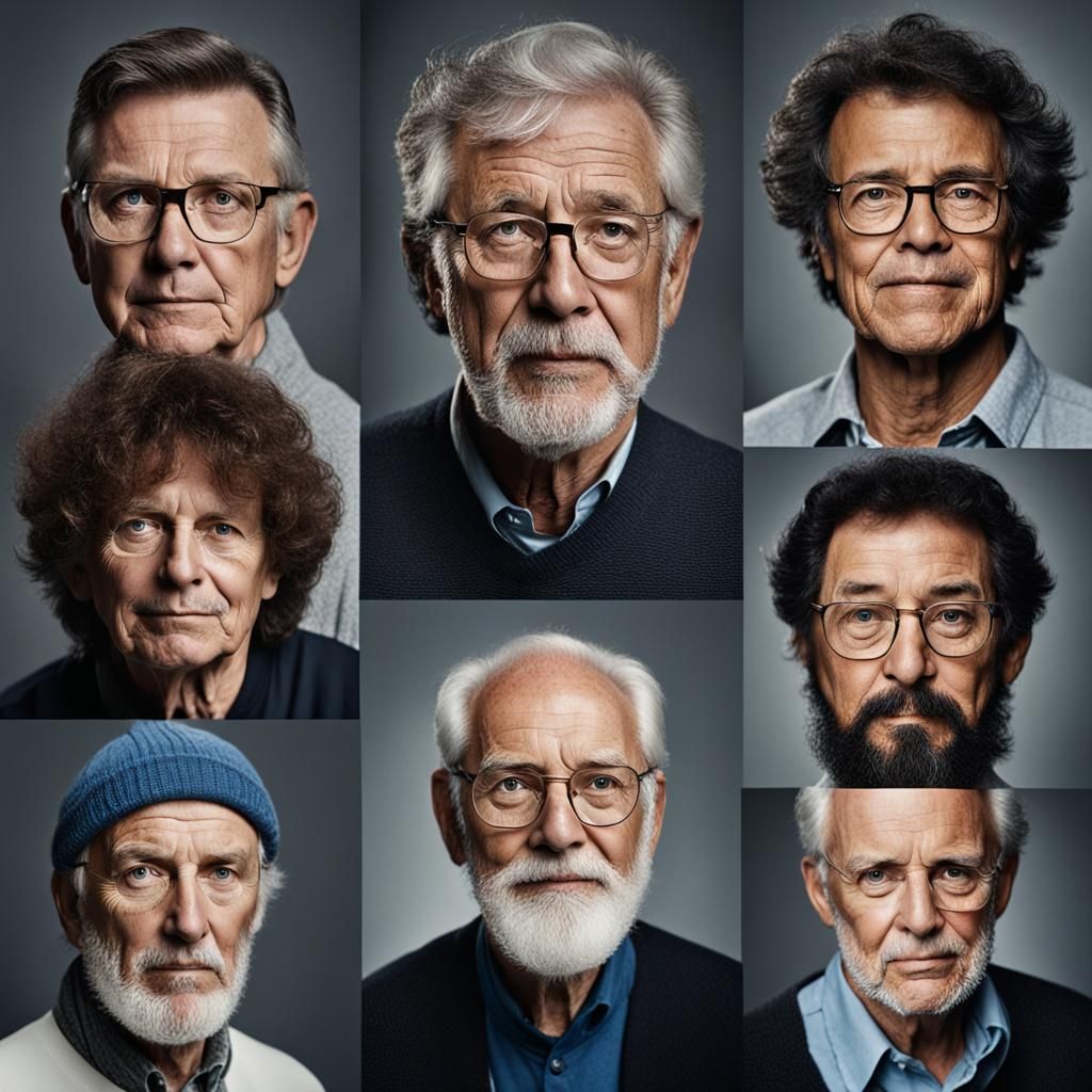 Seniors Learning Computers in a Classroom