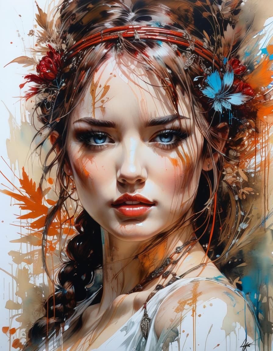 Sublime Fantasy Pinups in Medieval Masterpiece Style