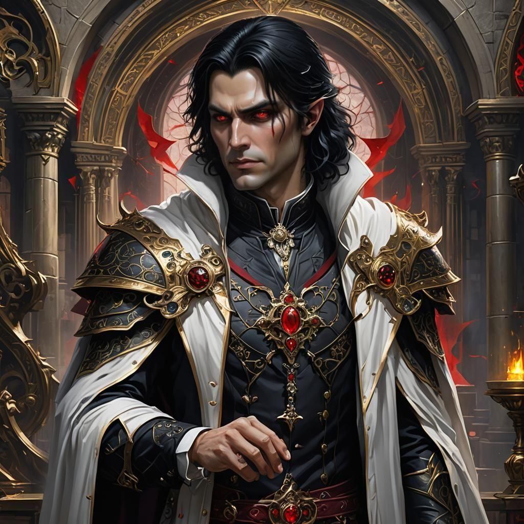 Orzhov Syndicate Vampire in Detailed Matte Painting