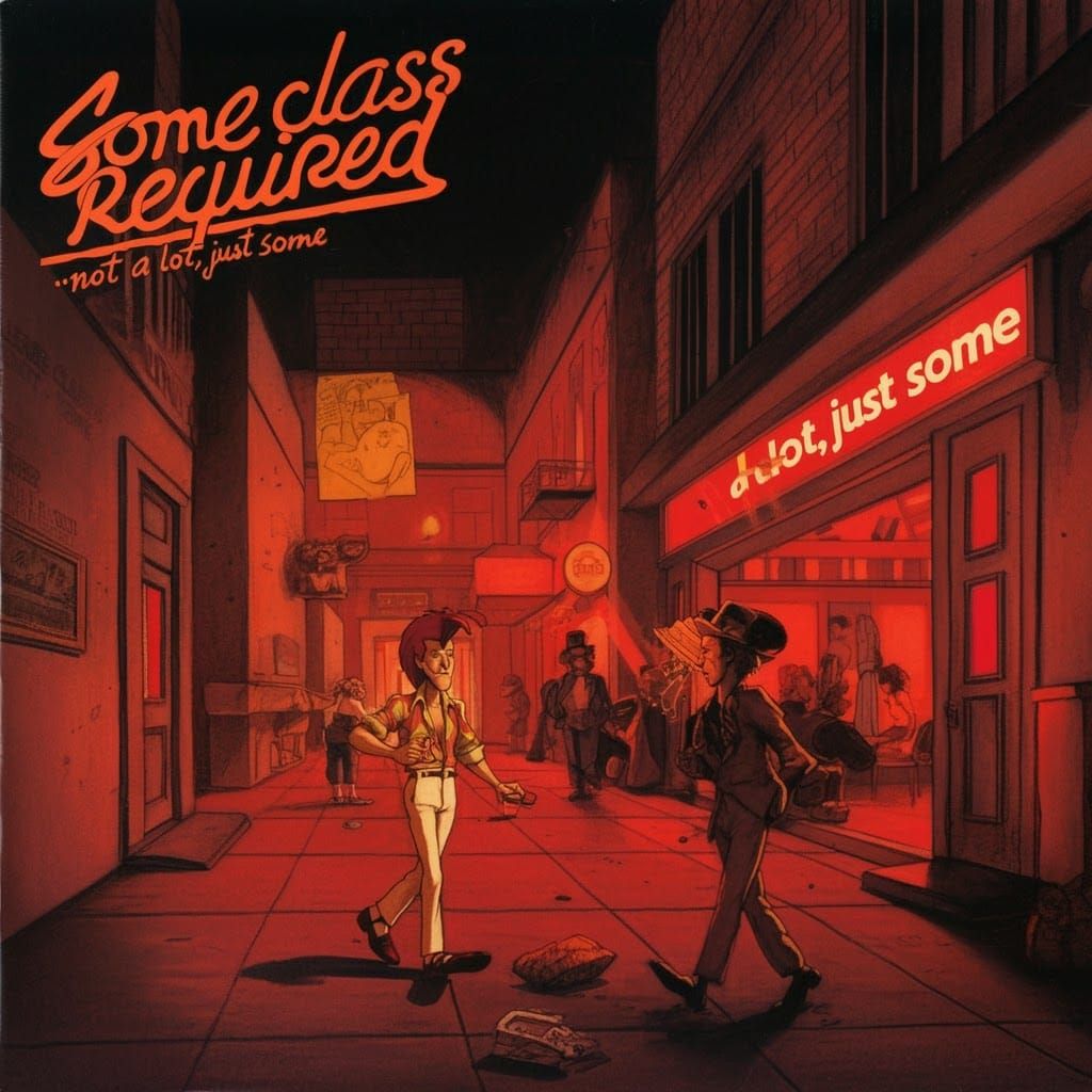 Leisure Suit Larry Album Cover Art