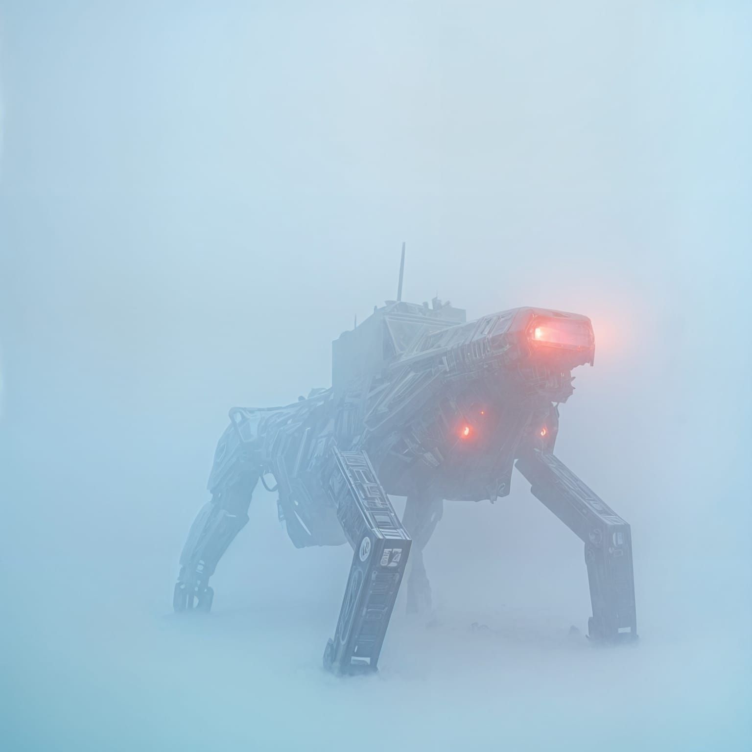 Zoid Robot in Dense Fog