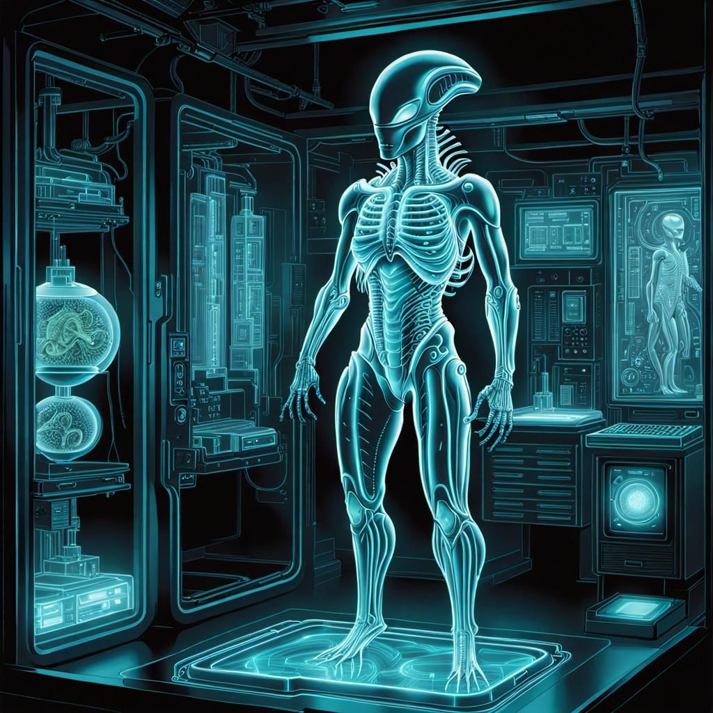 Holographic Alien Research Laboratory