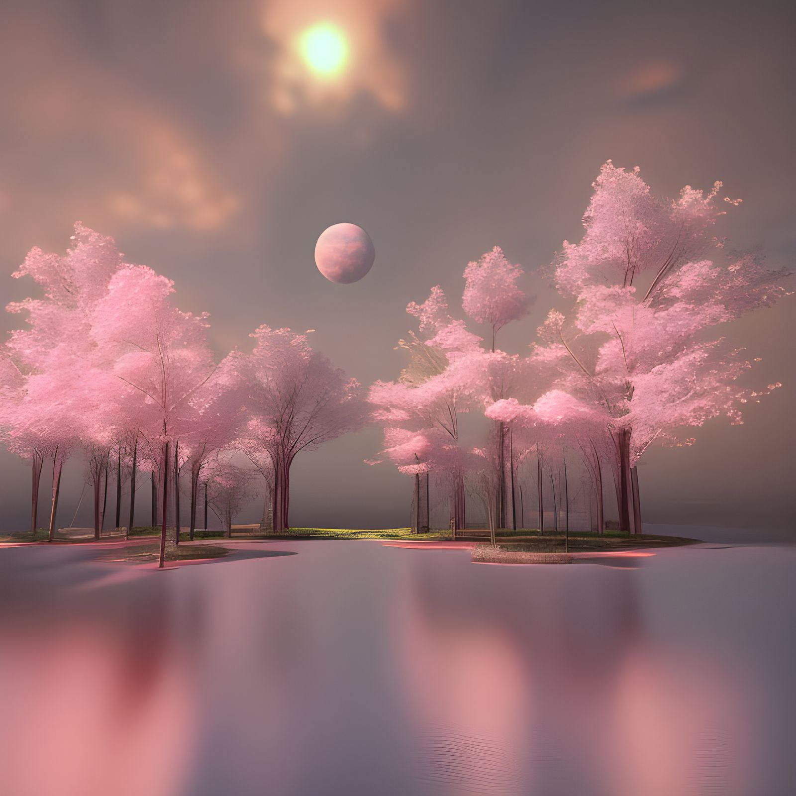 Geometric Abstract: Polychromatic Cycles in 8K