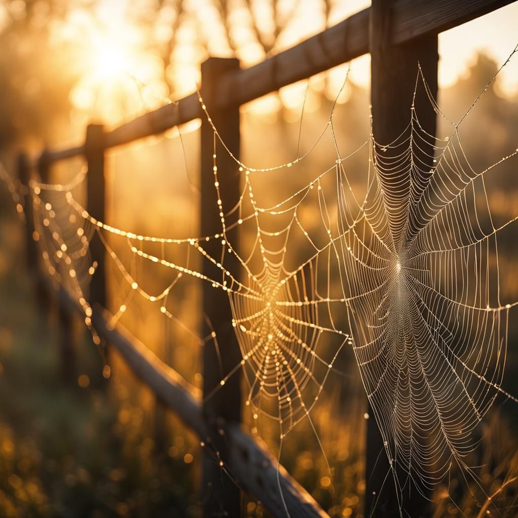 A quiet autumn morning at the old vineyard.