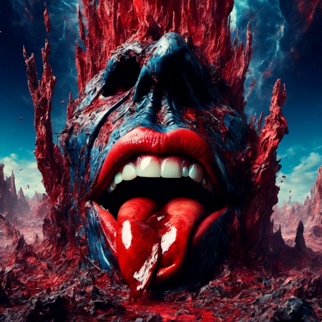 Rolling Stones Tongue: Album Cover Art