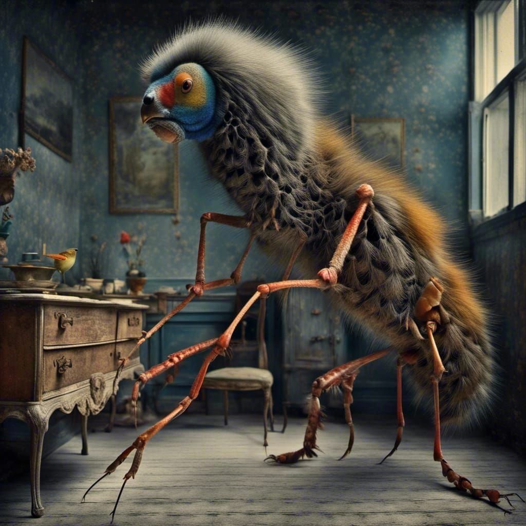 Surreal Exotic Aliens in Hyperrealistic Detail