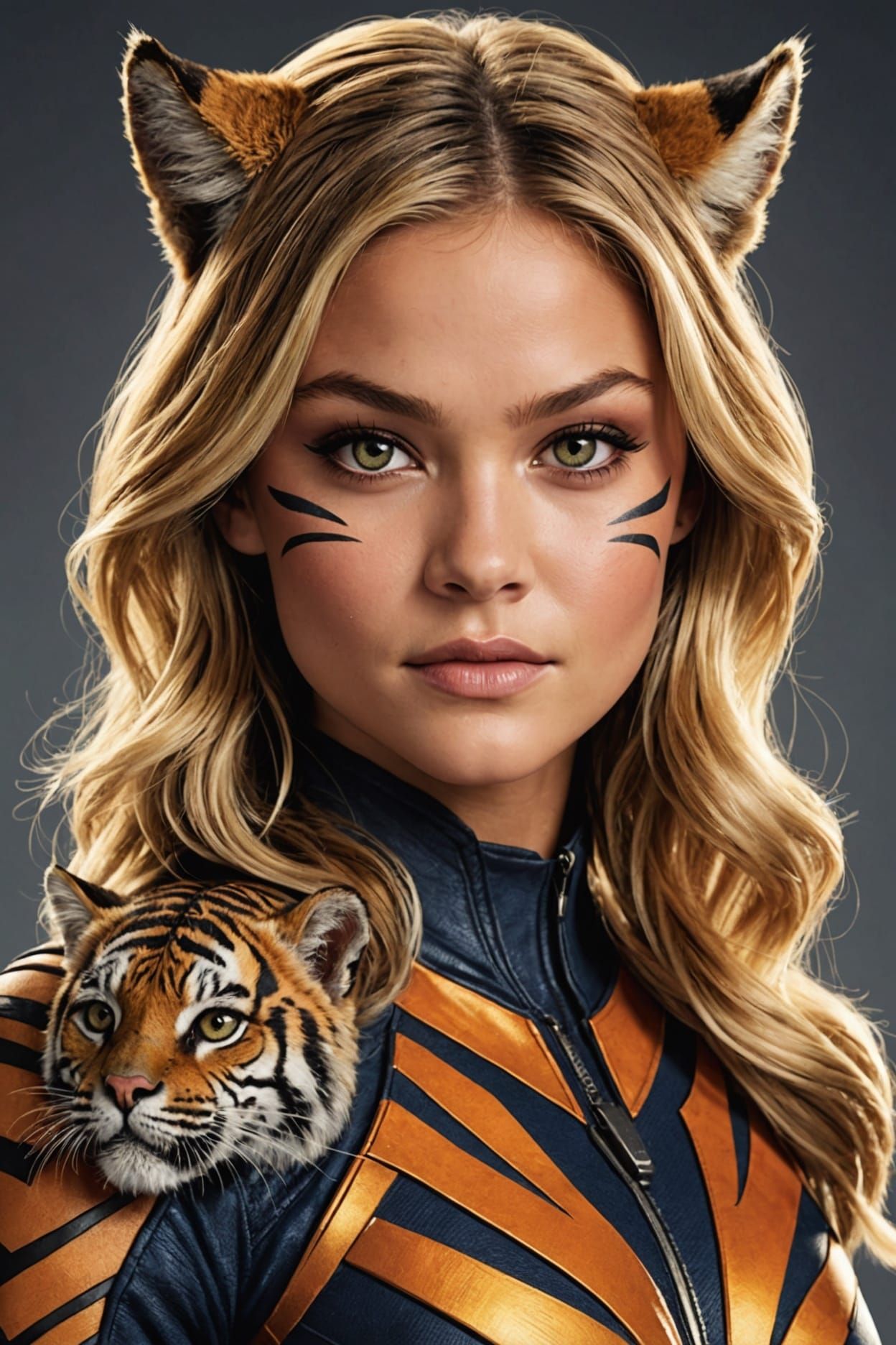 Tigra the Were-Woman: Cinematic Marvel Portrait