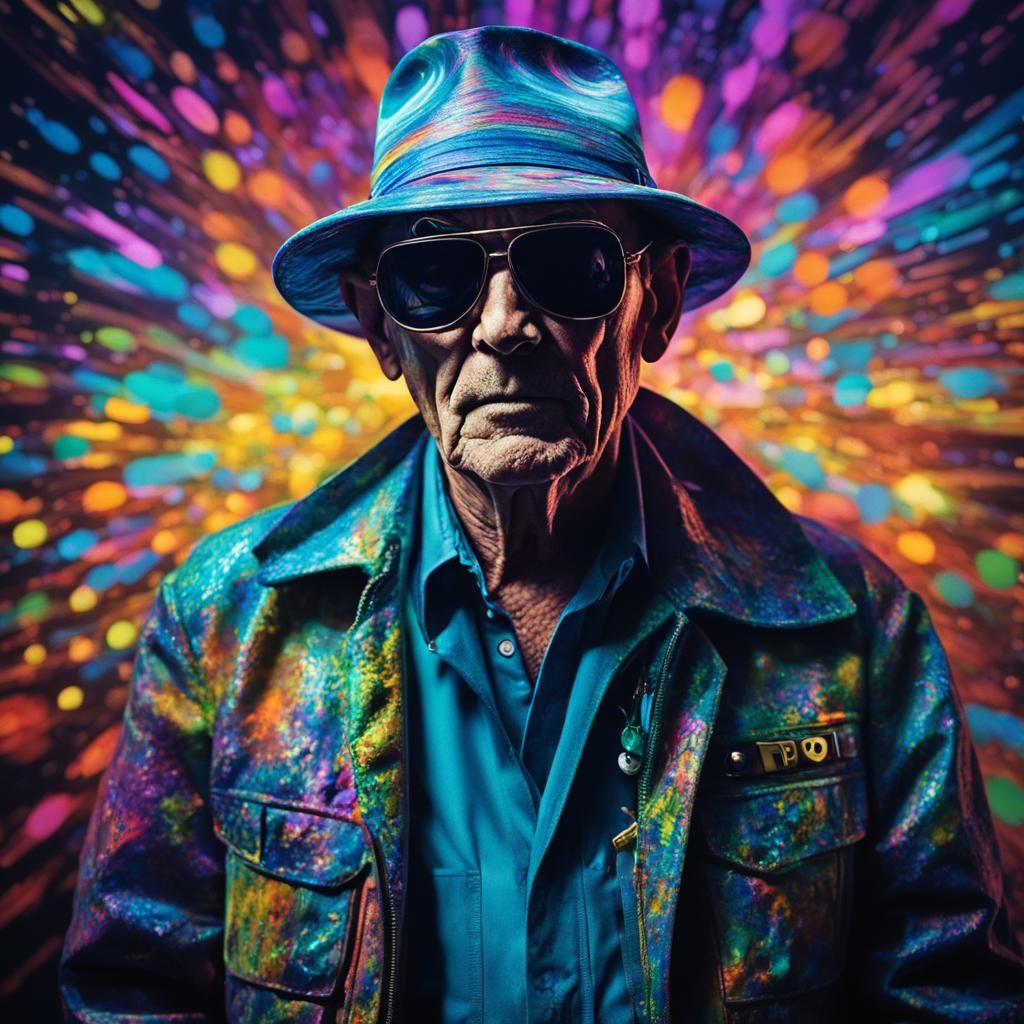 Hunter S Thompson's Psychedelic Trip: Action Painting