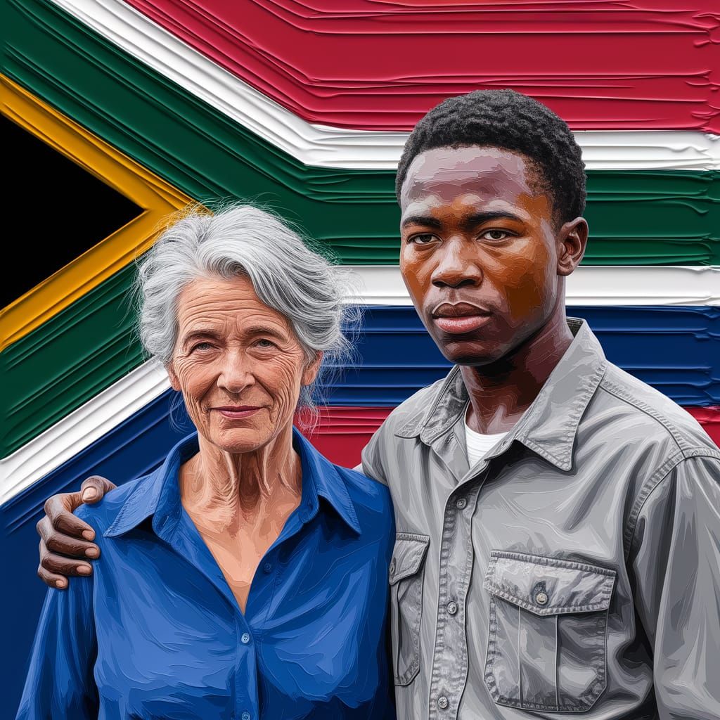 South African Unity in Vibrant Neo-Expressionist Art