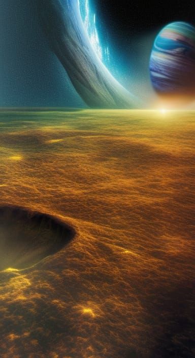 Evolution of Life: A Digital Matte Painting