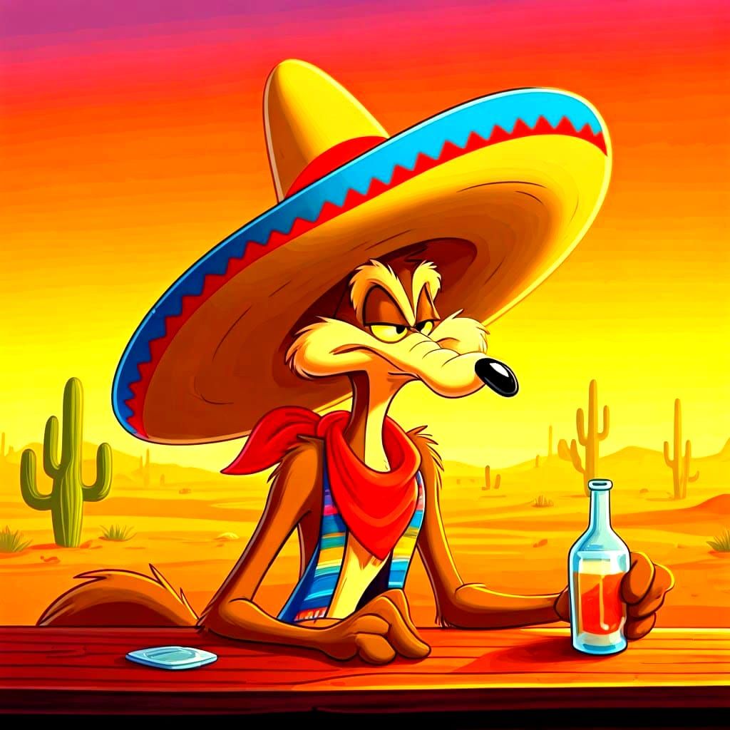 Wily. E. Coyote: Taking a Break