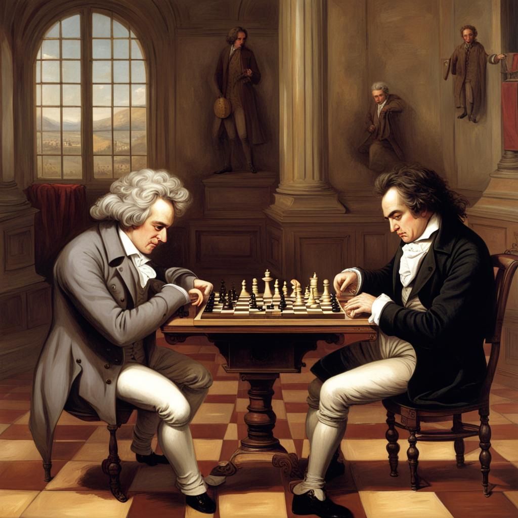 Beethoven vs Mozart: The Ultimate Chess Match