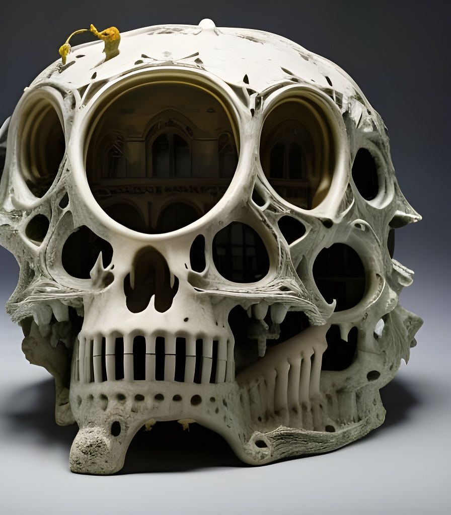 Haunted Cathedral in Stop-Motion Cinema Style